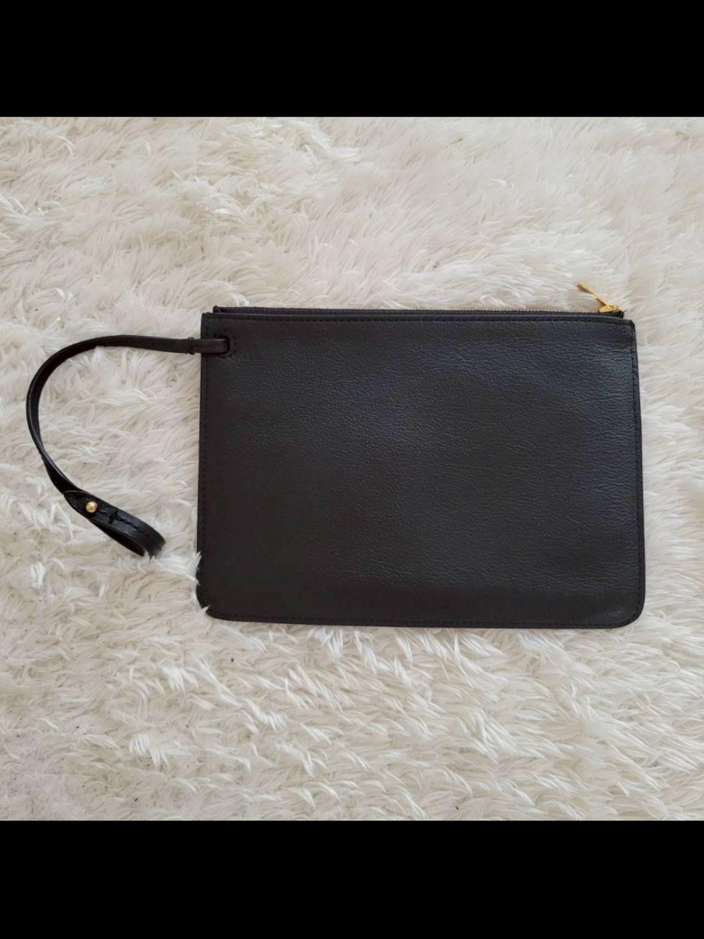Mulberry Yellow, Black & Cream Pebbled Leather Drawstring Tote with Pouch - Picture 9 of 12